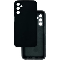 Чехол накладка Silicone Cover Soft Touch ЗК Samsung A24 / M34 черный