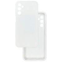 Чехол накладка Silicone Cover Soft Touch ЗК Samsung A24 / M34 белый