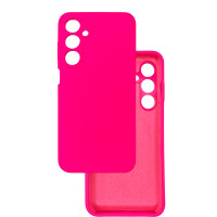 Чохол накладка Silicone Cover Soft Touch ЗК Samsung A24 / M34 фуксія