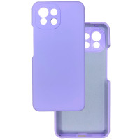 Чохол накладка Silicone Cover Soft Touch ЗК Xiaomi Mi 11 lite лаванда