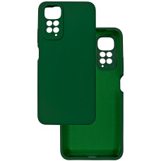 Чехол накладка Silicone Cover Soft Touch ЗК Xiaomi Redmi Note 11 / Note 11s 4G хвоя
