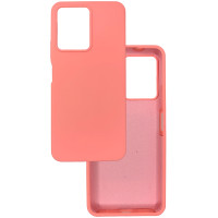 Чехол накладка Silicone Cover Soft Touch ОК Xiaomi Redmi Note 12 4G Розовый
