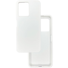 Чехол накладка Silicone Cover Soft Touch ОК Xiaomi Redmi Note 12 4G Белый