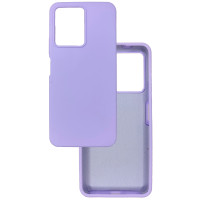 Чехол накладка Silicone Cover Soft Touch ОК Xiaomi Redmi Note 12 4G Лаванда