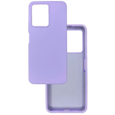 Чехол накладка Silicone Cover Soft Touch ОК Xiaomi Redmi Note 12 4G Лаванда