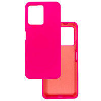 Чохол накладка Silicone Cover Soft Touch ВК Xiaomi Redmi Note 12 4g Фуксія