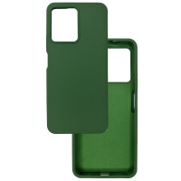 Чехол накладка Silicone Cover Soft Touch ОК Xiaomi Redmi Note 12 4G Хвоя
