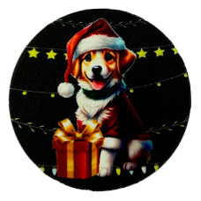 Попсокет AkStore Print Winter Dog