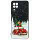 Чохол  накладка Akstore Print Winter Car Samsung A22 / M32 / M22