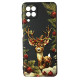 Чехол накладка Akstore Print Winter Deer Samsung A22 / M32 / M22