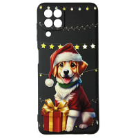 Чохол накладка Akstore Print Winter Dog Samsung A22 / M32 / M22