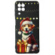 Чехол накладка Akstore Print Winter Dog Samsung A22 / M32 / M22