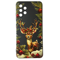 Чехол накладка Akstore Print Winter Deer Samsung A32