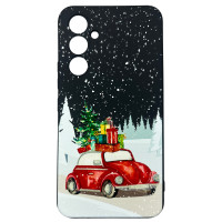 Чехол накладка Akstore Print Winter Car Samsung A34