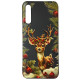 Чехол накладка Akstore Print Winter Deer Samsung A50 / A30s
