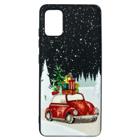 Чохол накладка Akstore Print Winter Car Samsung A51