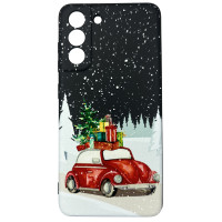 Чохол накладка Akstore Print Winter Car Samsung S21 FE