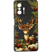 Чехол накладка Akstore Print Winter Deer Xiaomi 11T / 11T Pro