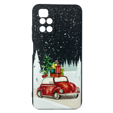 Чехол накладка Akstore Print Winter Car Xiaomi Redmi 10