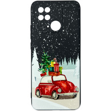 Чехол накладка Akstore Print Winter Car Xiaomi Redmi 10C / Poco C40