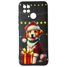 Чехол накладка Akstore Print Winter Dog Xiaomi Redmi 10C / Poco C40