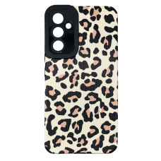 Чохол накладка Animal Case Samsung A34 Рожевий Леопард