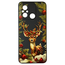Чехол накладка Akstore Print Winter Deer Xiaomi Redmi 12C