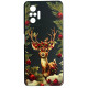 Чохол накладка Akstore Print Winter Deer Xiaomi Redmi Note 10 Pro / Max
