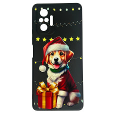 Чехол накладка Akstore Print Winter Dog Xiaomi Redmi Note 10 Pro / Max