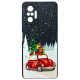 Чехол накладка Akstore Print Winter Car Xiaomi Redmi Note 10 Pro / Max