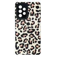 Чохол накладка Animal Case Samsung A52 Рожевий Леопард