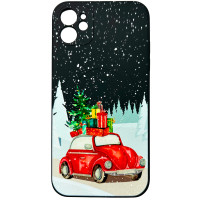 Чехол накладка Akstore Print Winter Car +MagSafe iPhone 11
