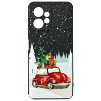 Чехол накладка Akstore Print Winter Car Xiaomi Redmi Note 12 4G