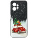 Чехол накладка Akstore Print Winter Car Xiaomi Redmi Note 12 4G