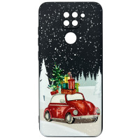 Чохол накладка Akstore Print Winter Car Xiaomi Redmi Note 9