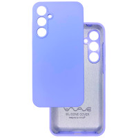 Чехол накладка Silicone Cover Soft Touch ЗК Samsung S23FE Лаванда