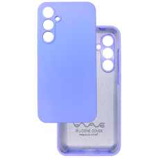 Чехол накладка Silicone Cover Soft Touch ЗК Samsung S23FE Лаванда