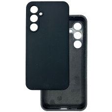 Чехол накладка Silicone Cover Soft Touch ЗК Samsung S23FE Черный