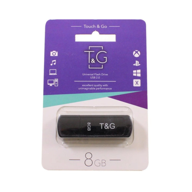 USB Flash T&G TG011 8Gb 2.0 black