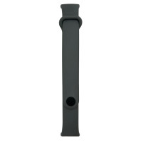 Ремешок Mi Smart band 8 / 9 силикон темно-серый