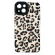 Чехол накладка Animal Case iPhone 13 Розовый Леопард