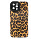 Чохол накладка Animal Case iPhone 12 Pro Max Коричневий Леопард
