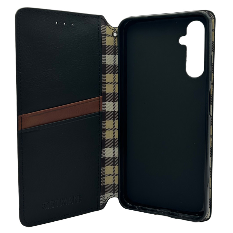 Чохол книжка шкіряний Cubic Samsung A05s чорний