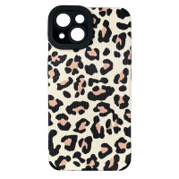 Чохол накладка Animal Case iPhone 14 Рожевий Леопард