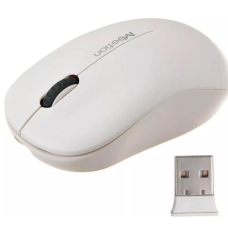 Мышь беспроводная Meetion R545 белая