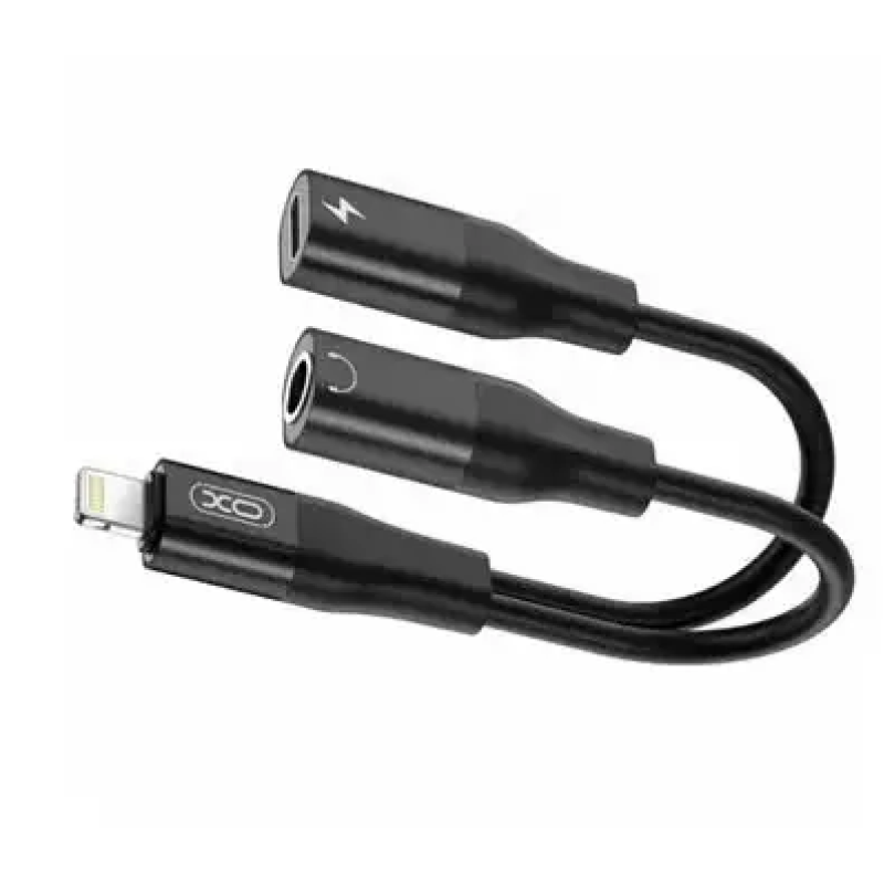 Переходник XO NB181B Lightning-3.5 AUX + Lightning converter