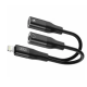 Переходник XO NB181B Lightning-3.5 AUX + Lightning converter