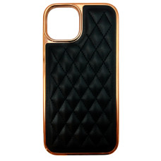 Чехол накладка Puloka Leather Case iPhone 13 / 14 черный