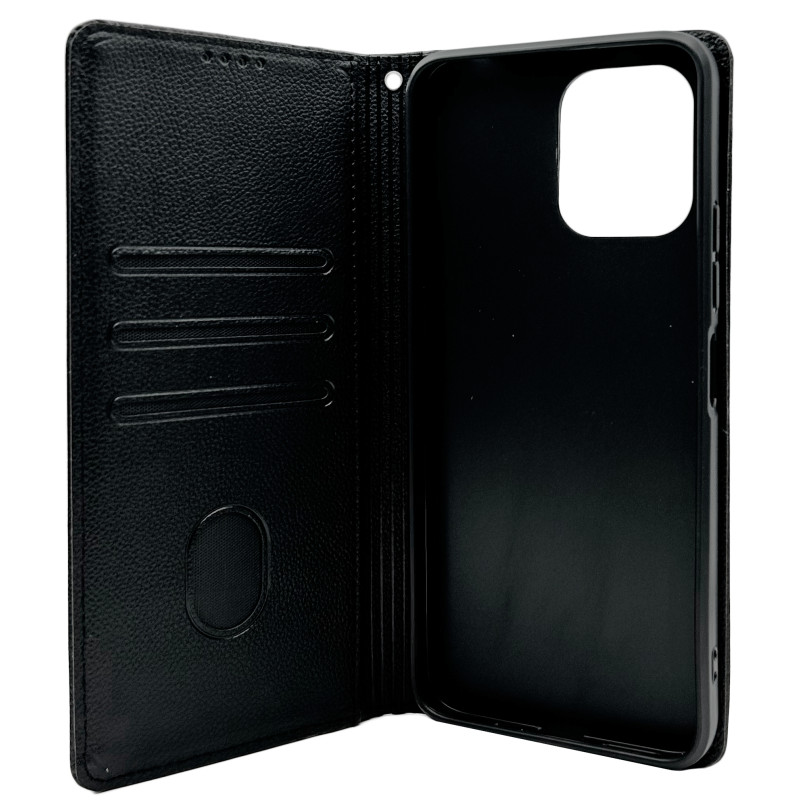Чохол книжка Deluxe Xiaomi Redmi 12 4g Чорний