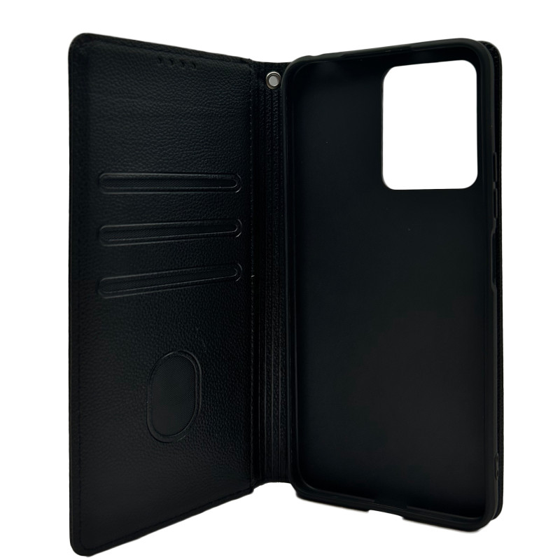 Чехол книжка Deluxe Xiaomi Redmi Note 12 4G Черный
